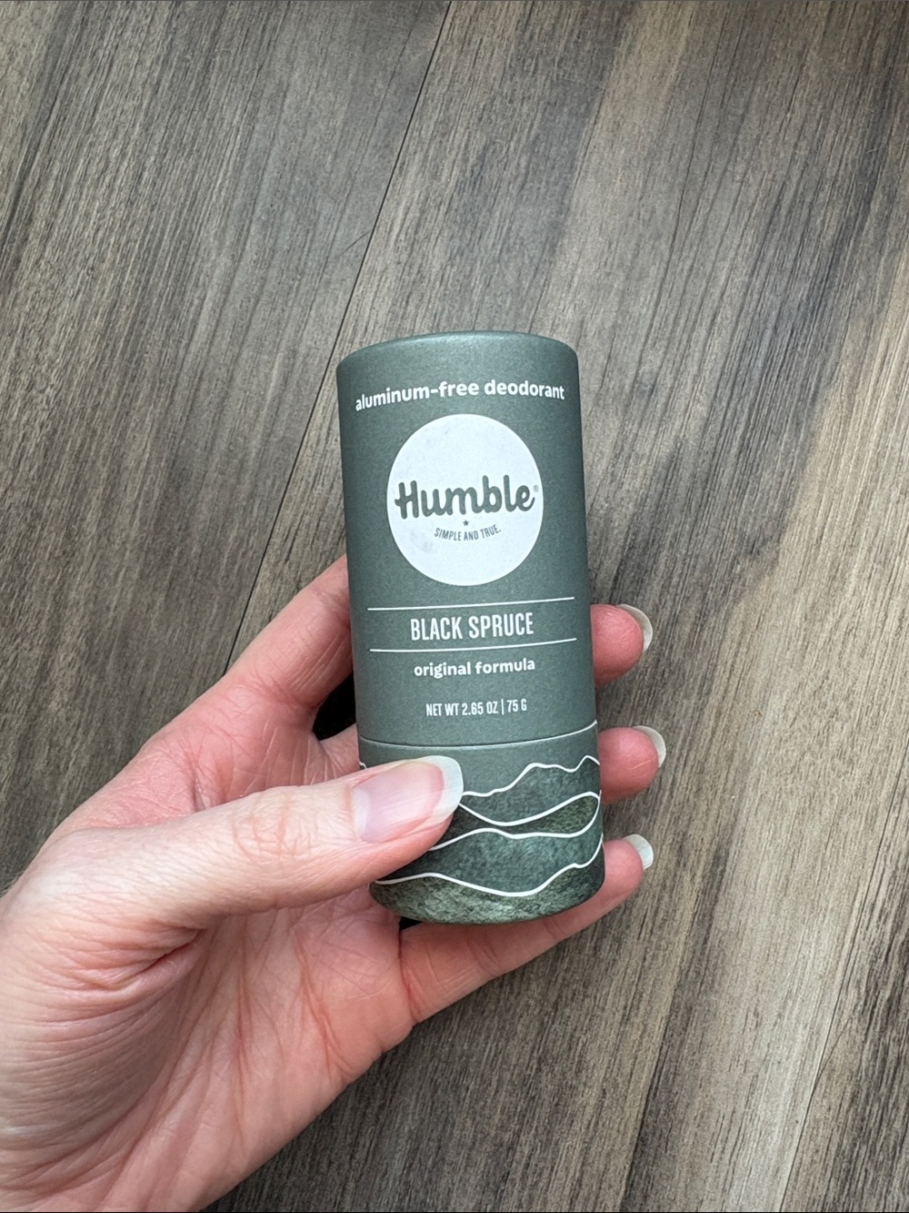 Black Spruce Aluminum-Free Deodorant Stick – Green